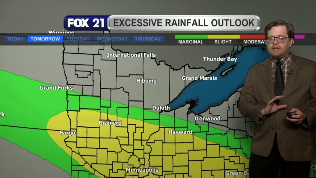 Sunday Evening Northland Forecast