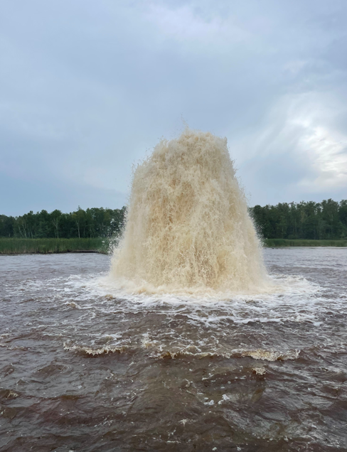 Clough Island Geyser