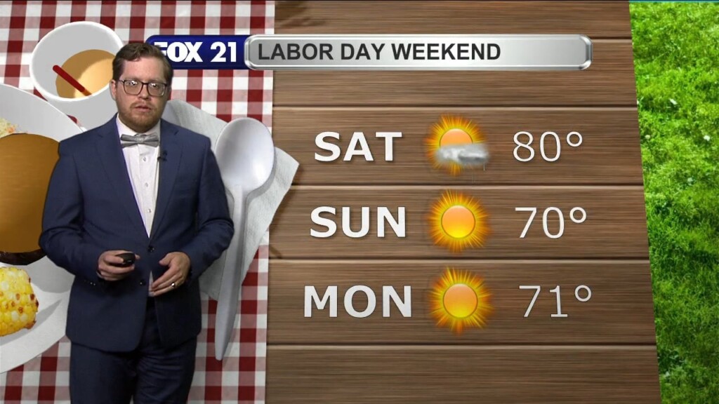 Thursday Evening Northland Forecast