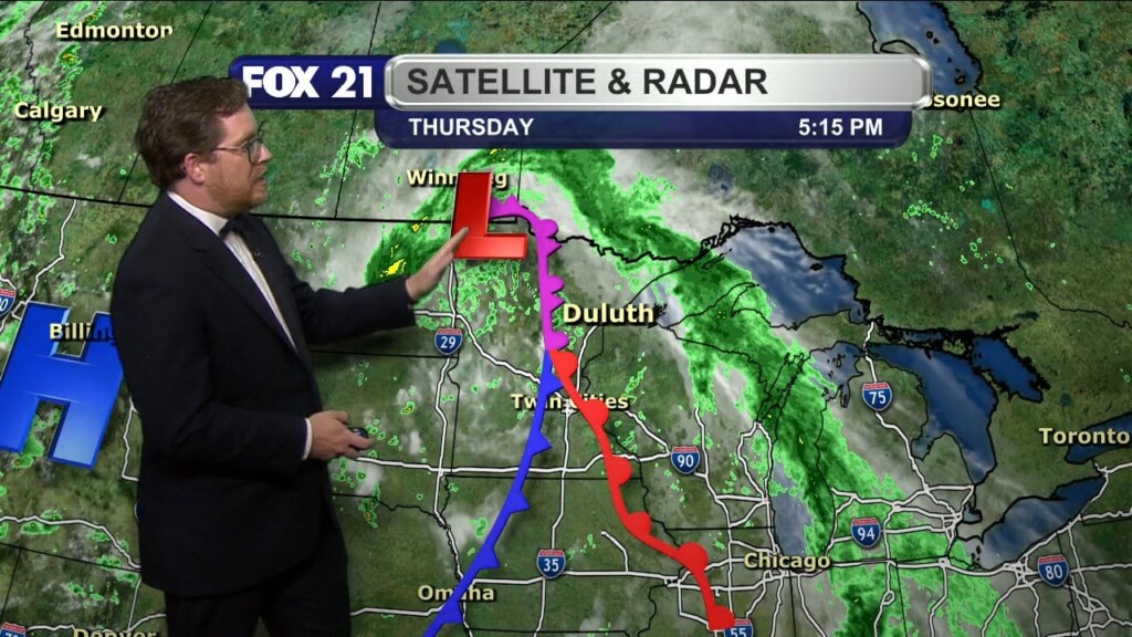 Thursday Evening Northland Forecast
