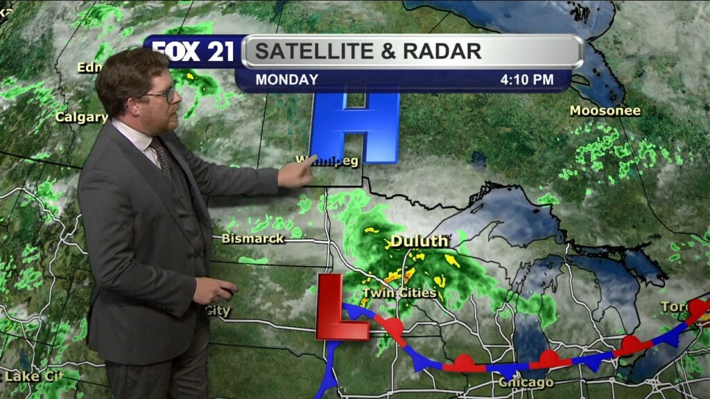 Monday Evening Northland Forecast