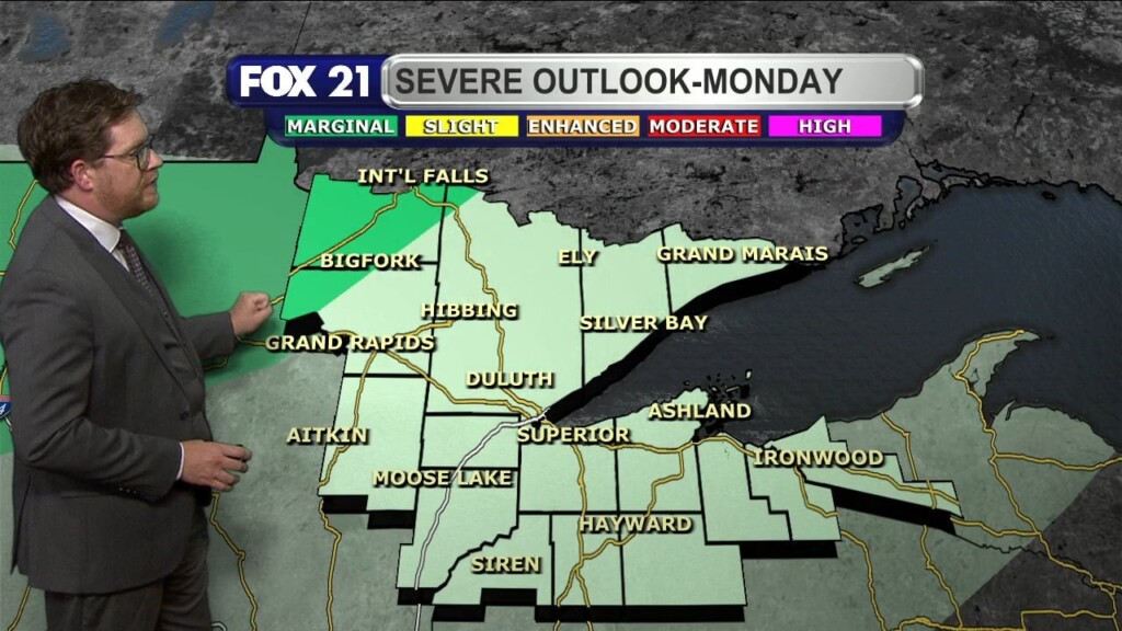 Sunday Evening Northland Forecast