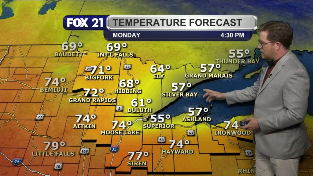 Sunday Evening Northland Forecast