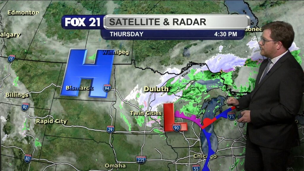 Thursday Evening Northland Forecast