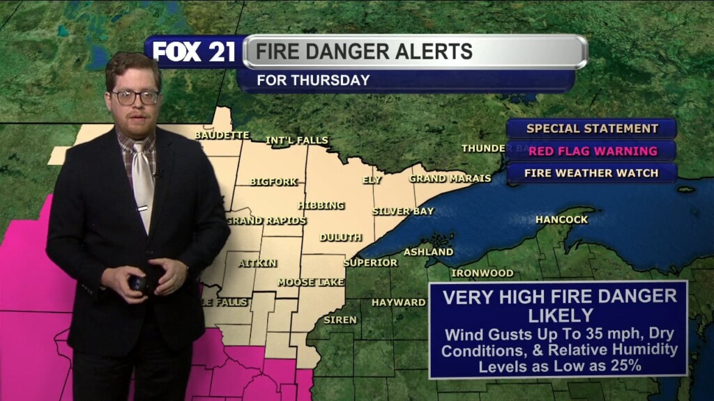 Wednesday Evening Northland Forecast