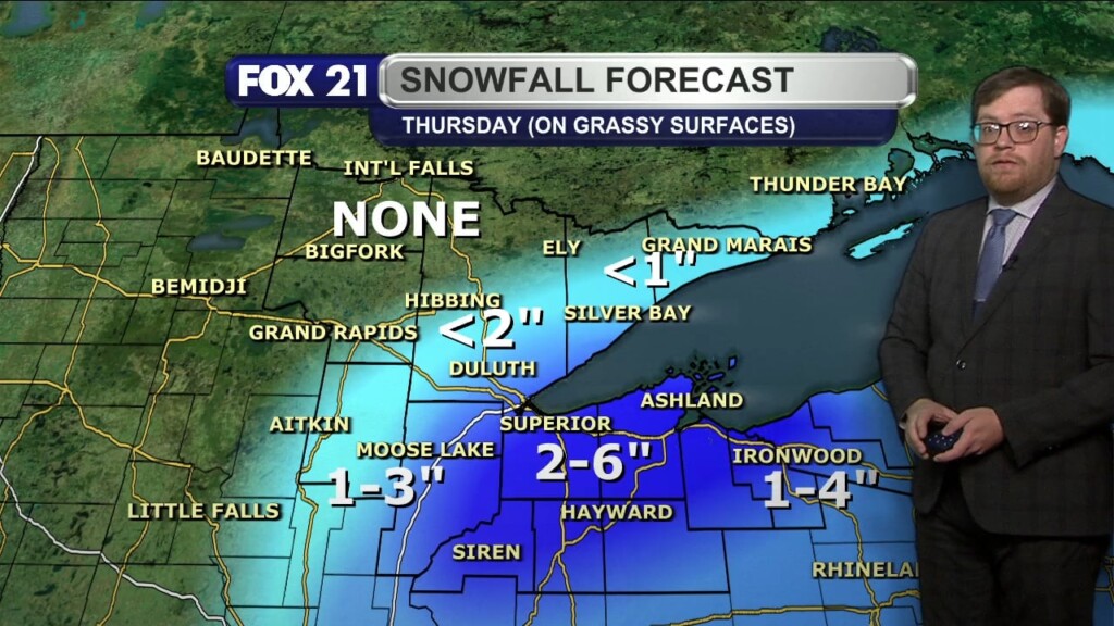 Wednesday Evening Northland Forecast