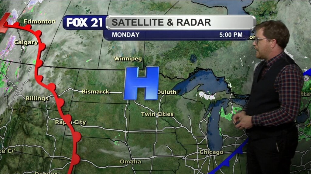 Monday Evening Northland Forecast
