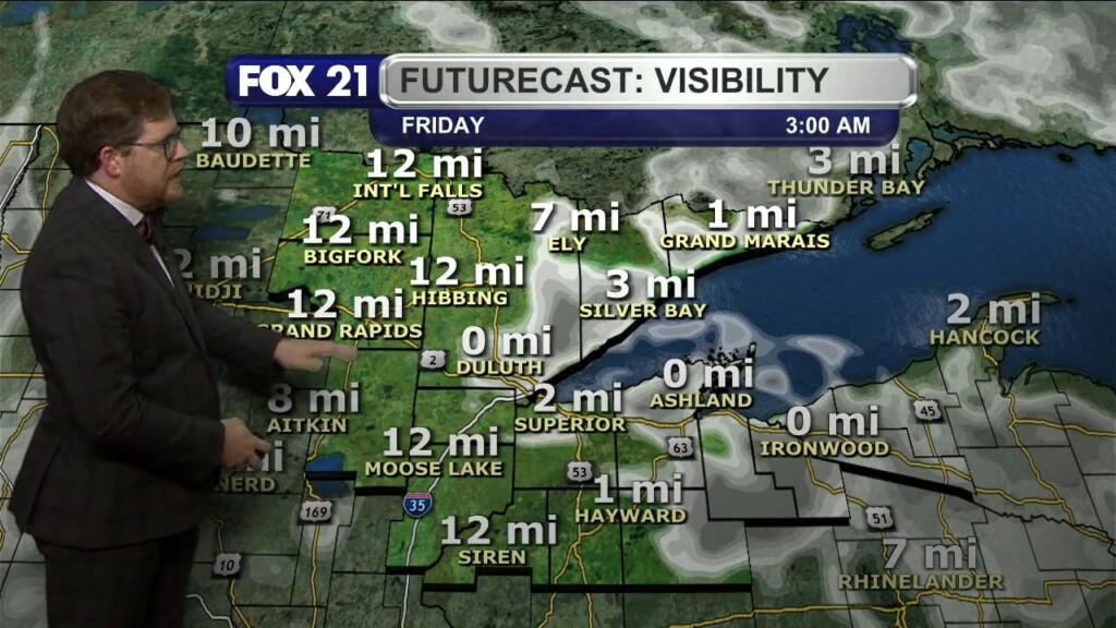 Thursday Evening Northland Forecast