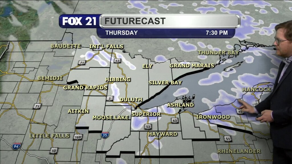 Wednesday Evening Northland Forecast