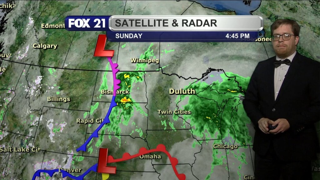 Sunday Evening Northland Forecast