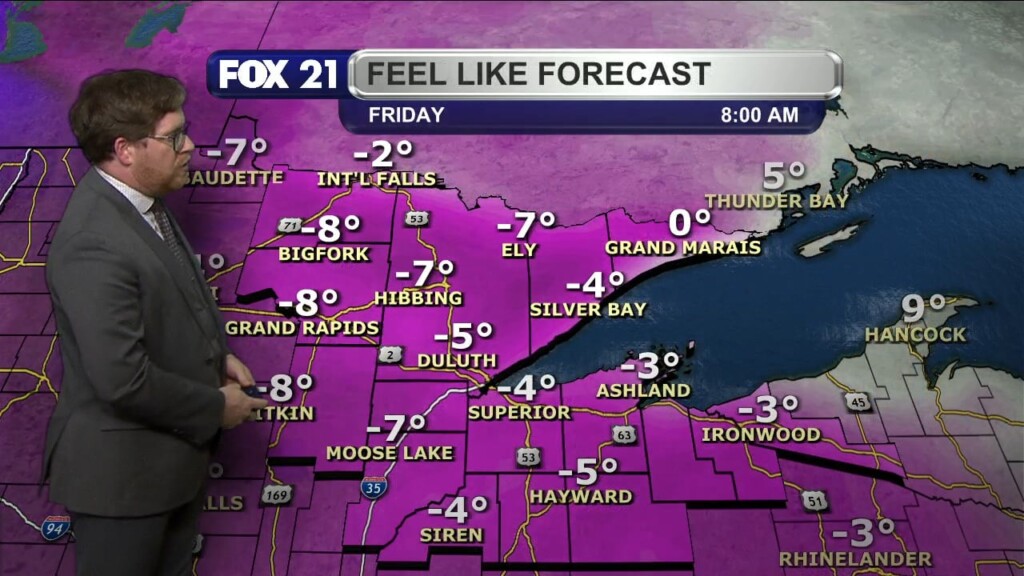 Thursday Evening Northland Forecast
