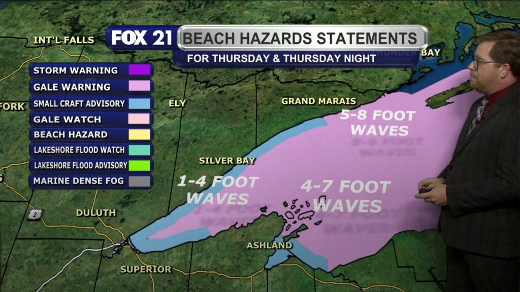 Wednesday Evening Northland Forecast