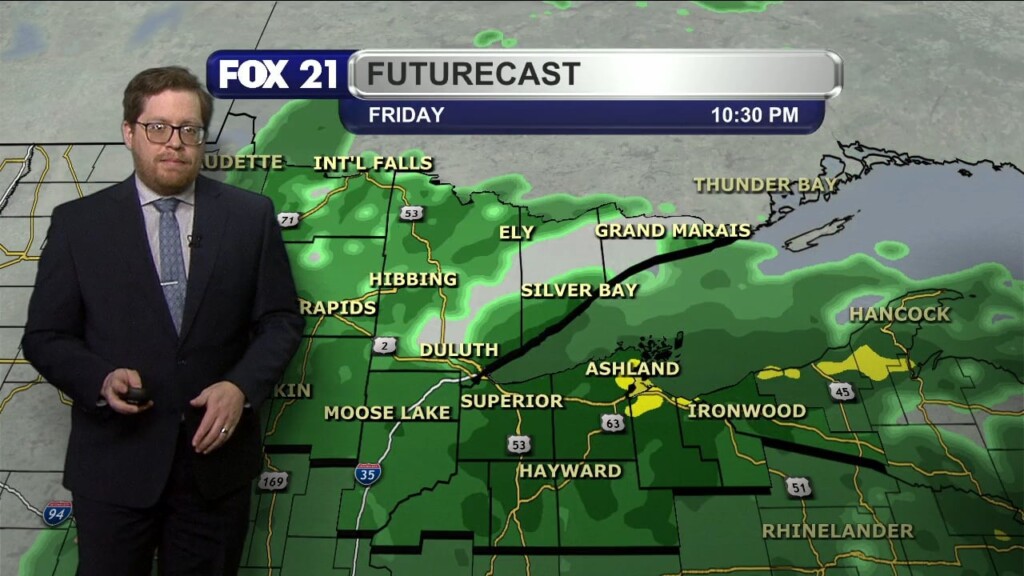 Thursday Evening Northland Forecast