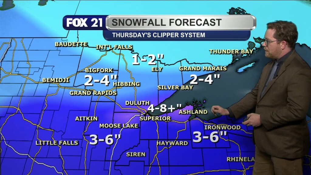 Wednesday Evening Northland Forecast