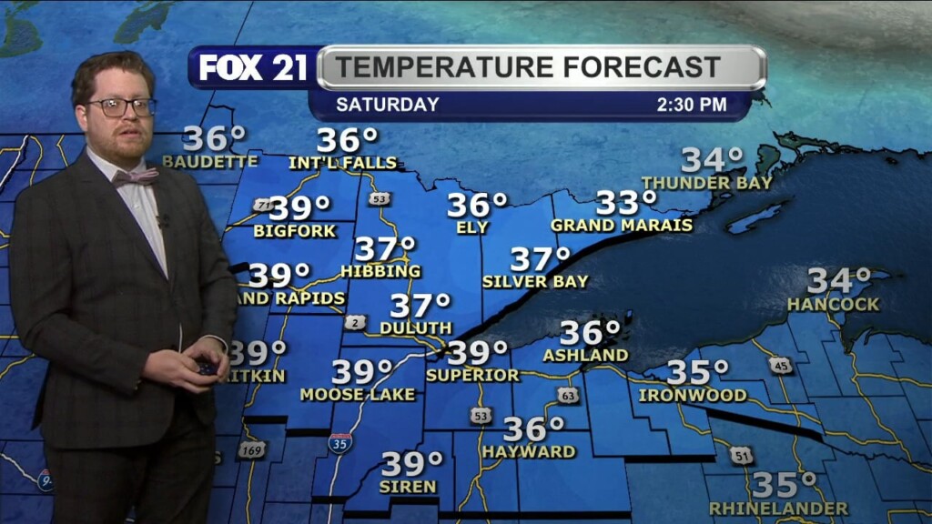 Thursday Evening Northland Forecast