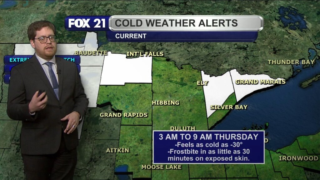 Wednesday Evening Northland Forecast