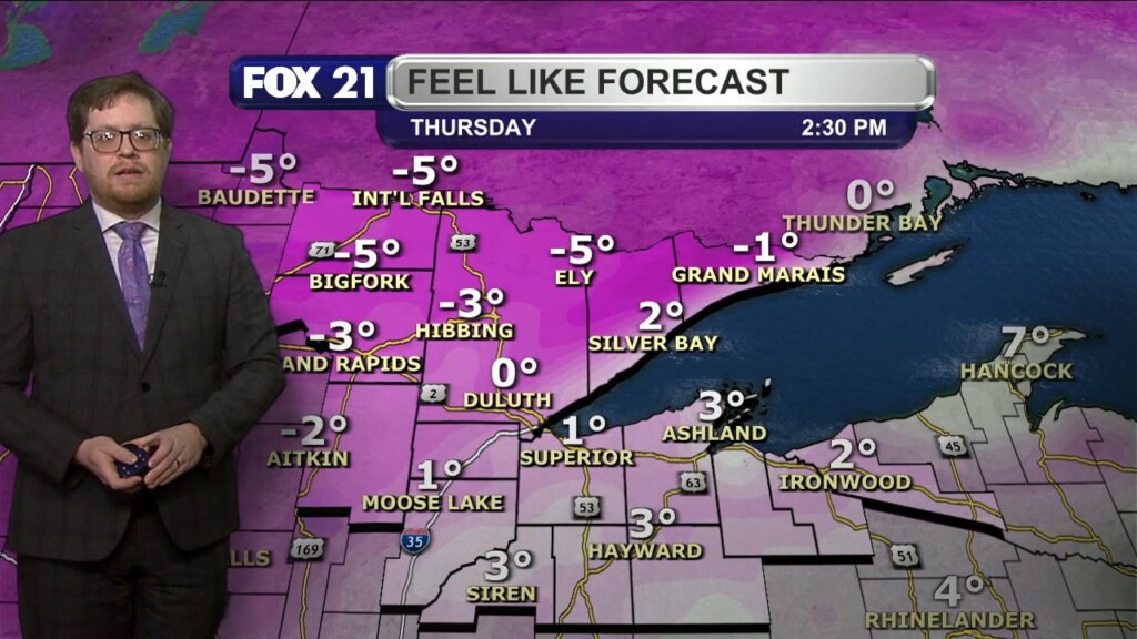 Wednesday Evening Northland Forecast