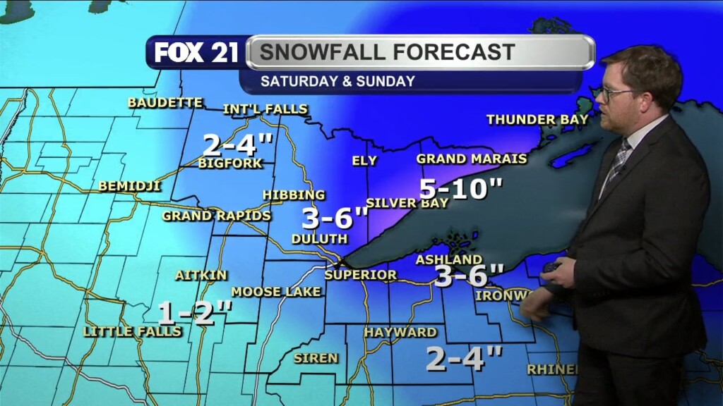 Thursday Evening Northland Forecast