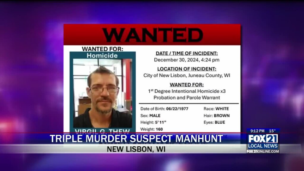 Wi Triple Murder Suspect