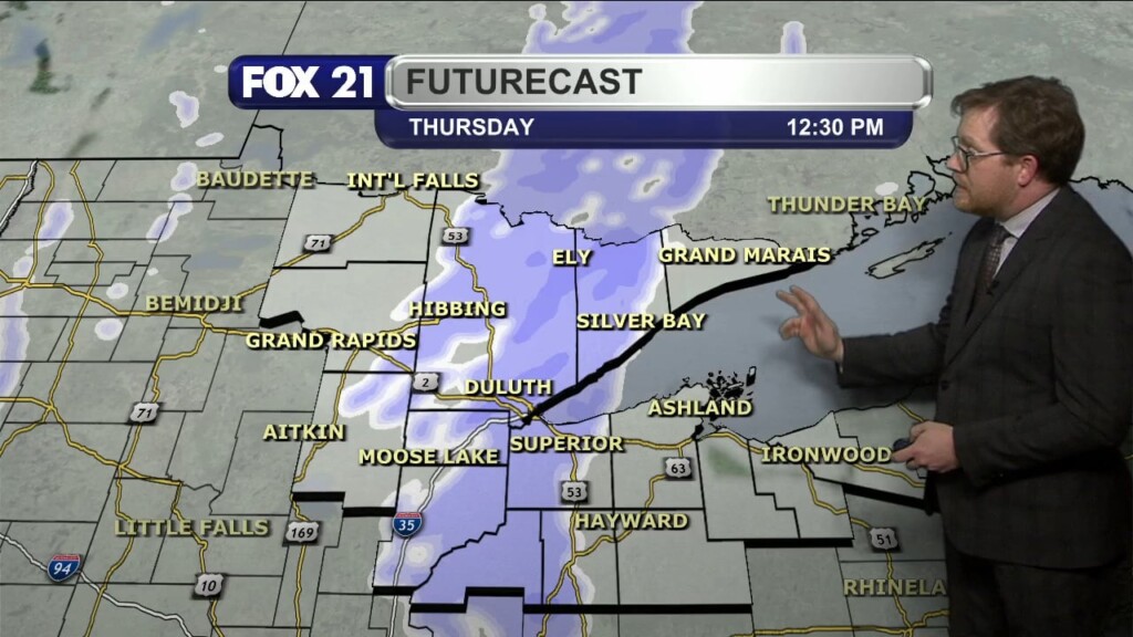 Wednesday Evening Northland Forecast