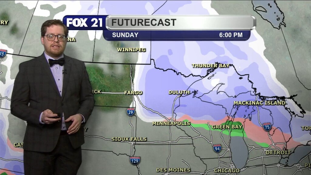 Wednesday Evening Northland Forecast