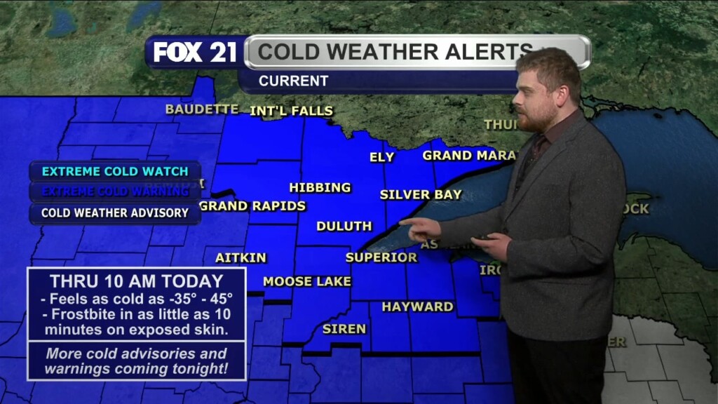 Monday Morning Northland Forecast: 2/17.2025