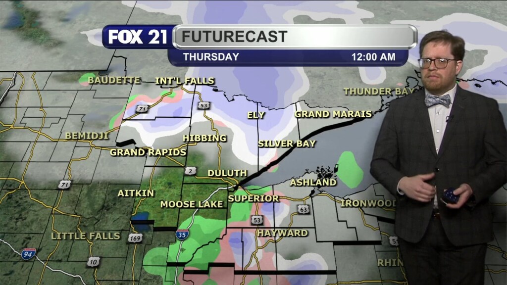 Wednesday Evening Northland Forecast
