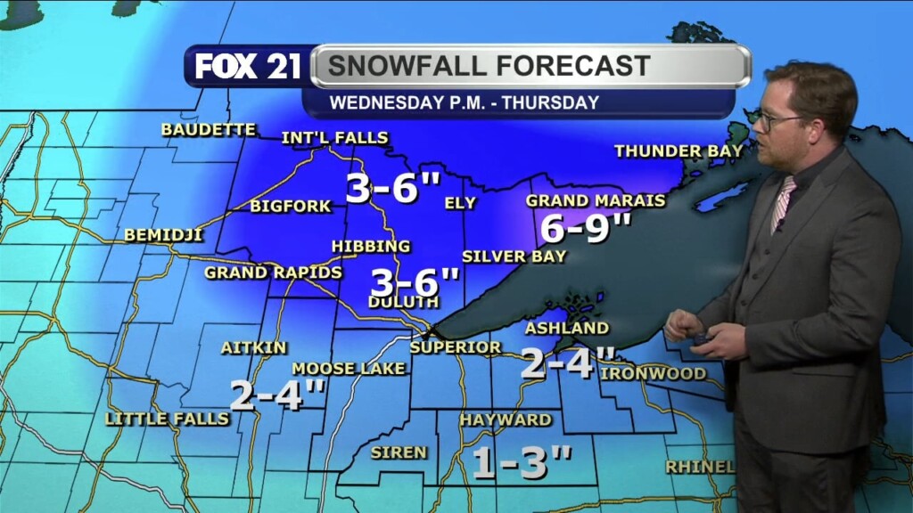 Wednesday Evening Northland Forecast