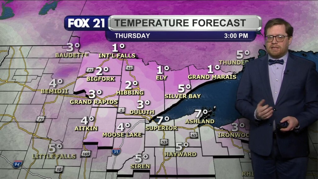 Wednesday Evening Northland Forecast