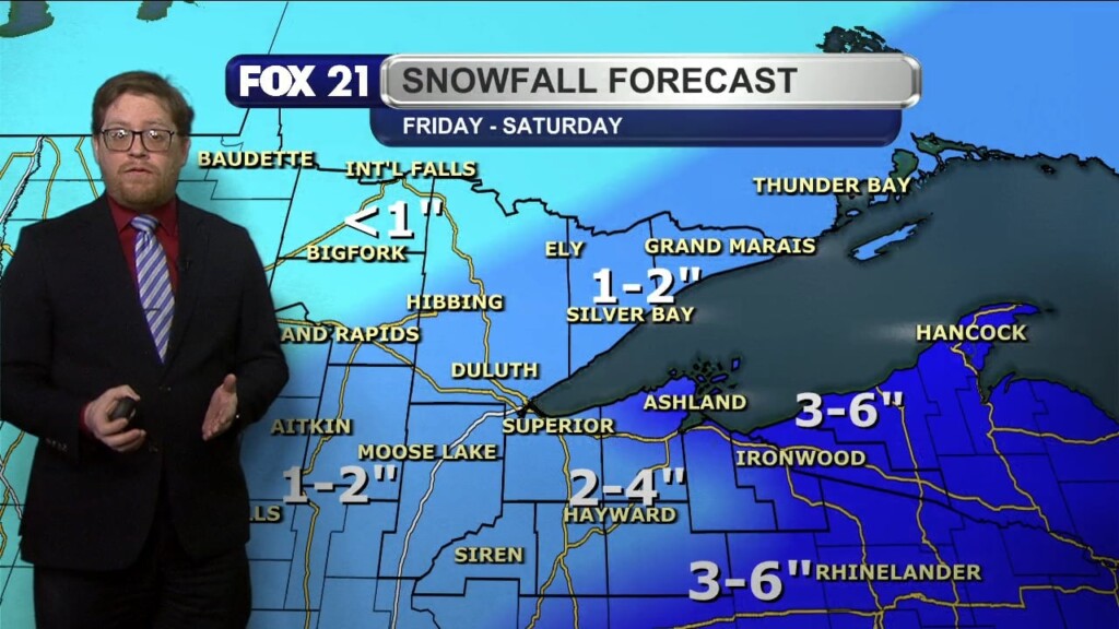 Thursday Evening Northland Forecast