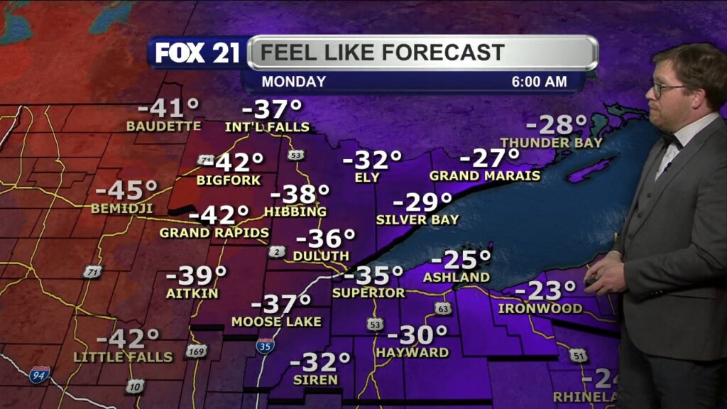 Sunday Evening Northland Forecast