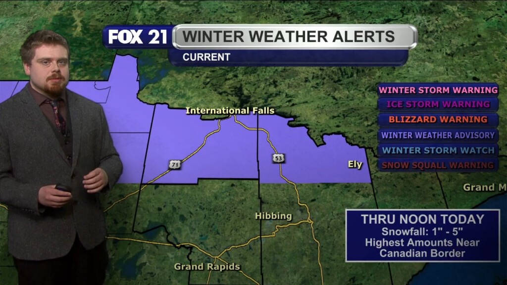 Monday Morning Northland Forecast: 3/17/2025
