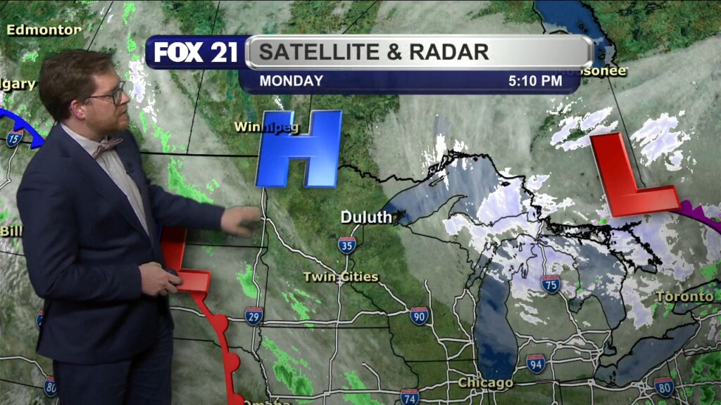 Monday Evening Northland Forecast