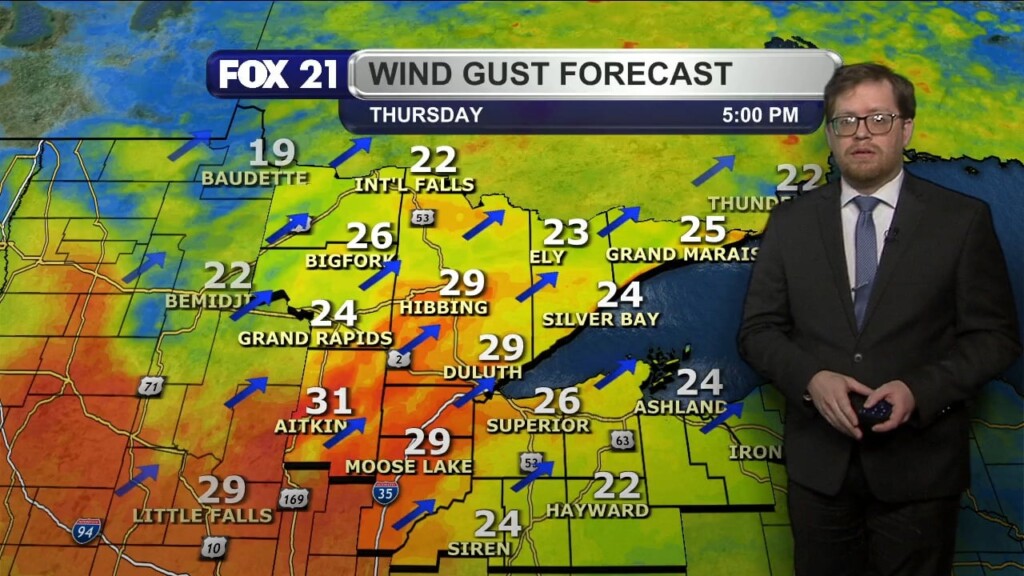 Wednesday Evening Northland Forecast