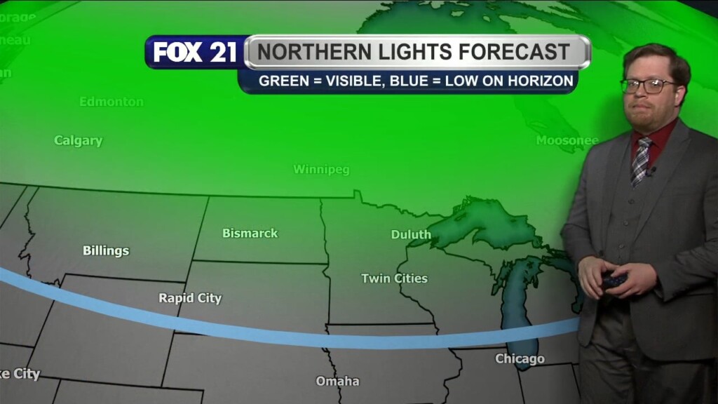 Tuesday Evening Northland Forecast