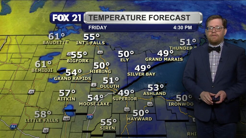Thursday Evening Northland Forecast