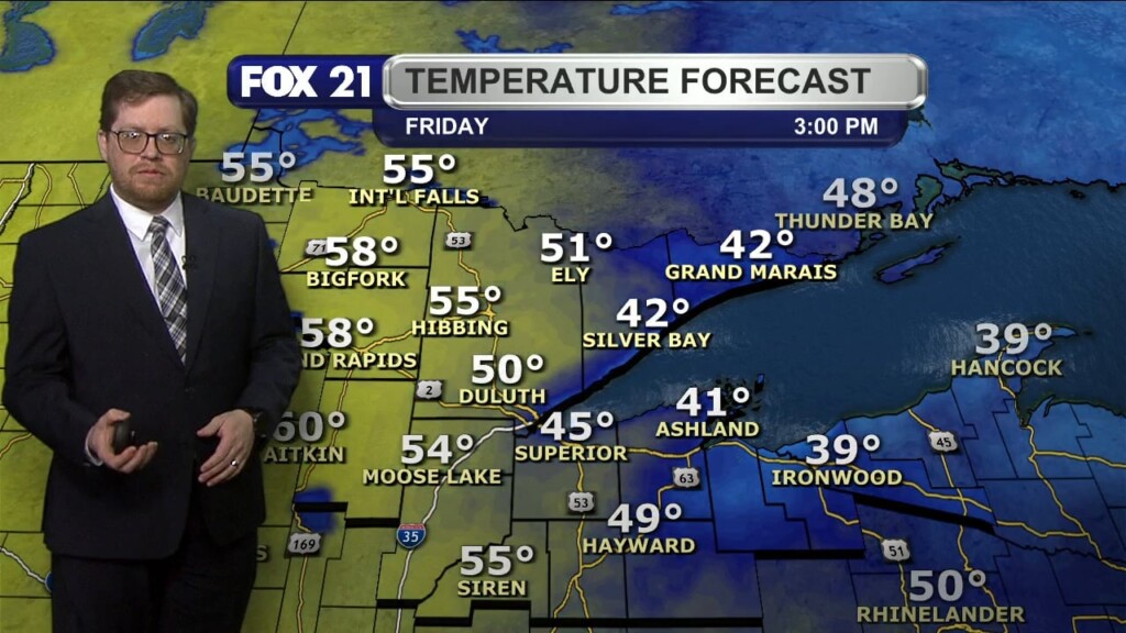 Thursday Evening Northland Forecast