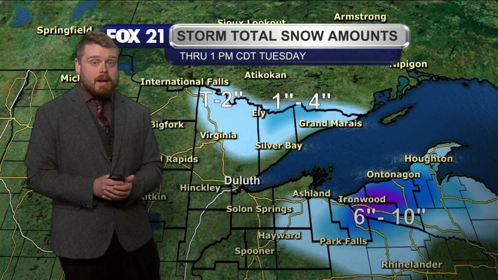 Monday Morning Northland Forecast: 4/14/2025