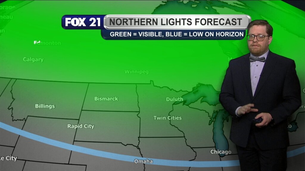 Tuesday Evening Northland Forecast