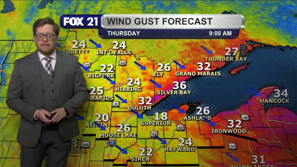 Wednesday Evening Northland Forecast
