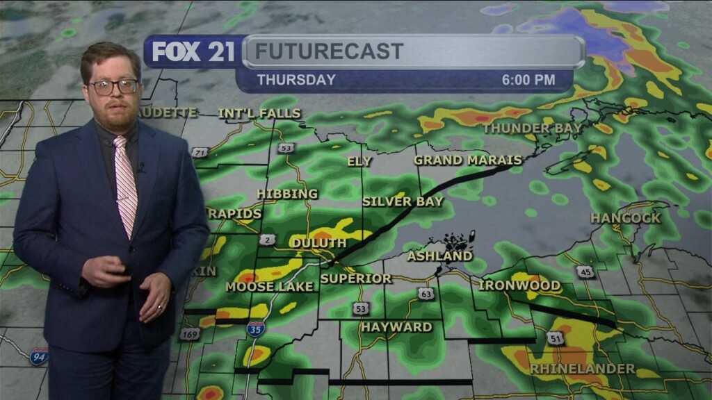 Wednesday Evening Northland Forecast
