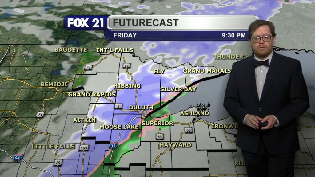 Thursday Evening Northland Forecast