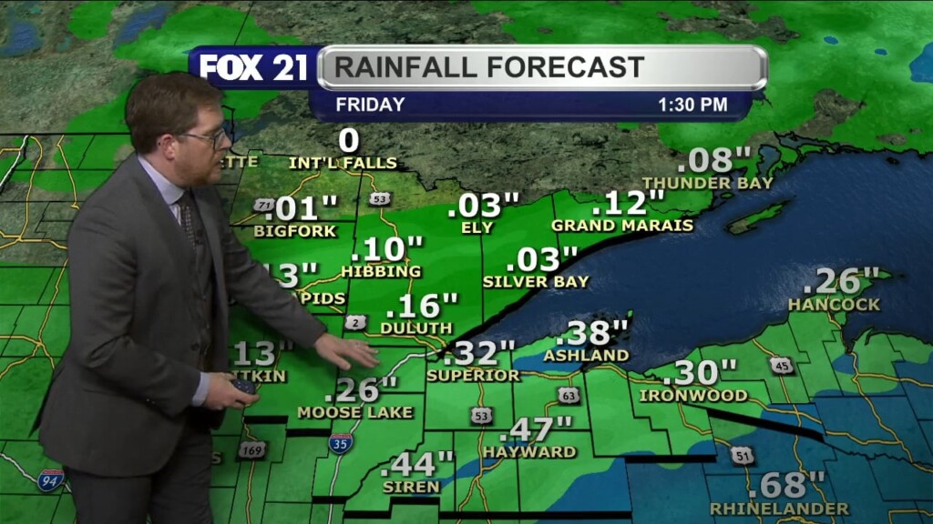 Wednesday Evening Northland Forecast