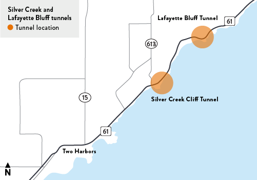 Highway 61 Tunnel lighting project