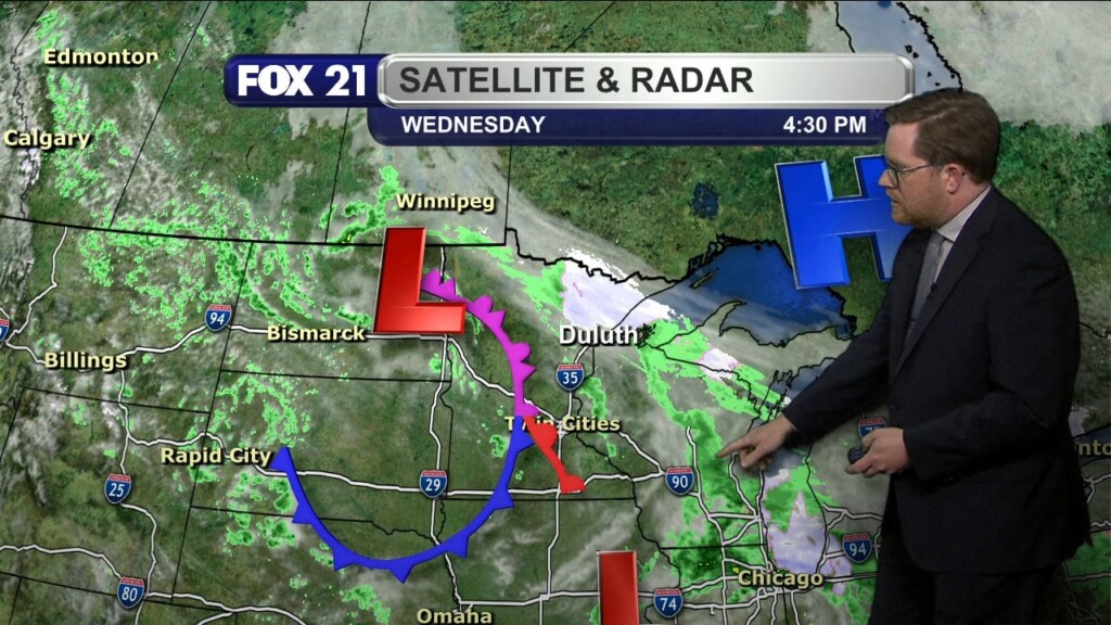 Wednesday Evening Northland Forecast