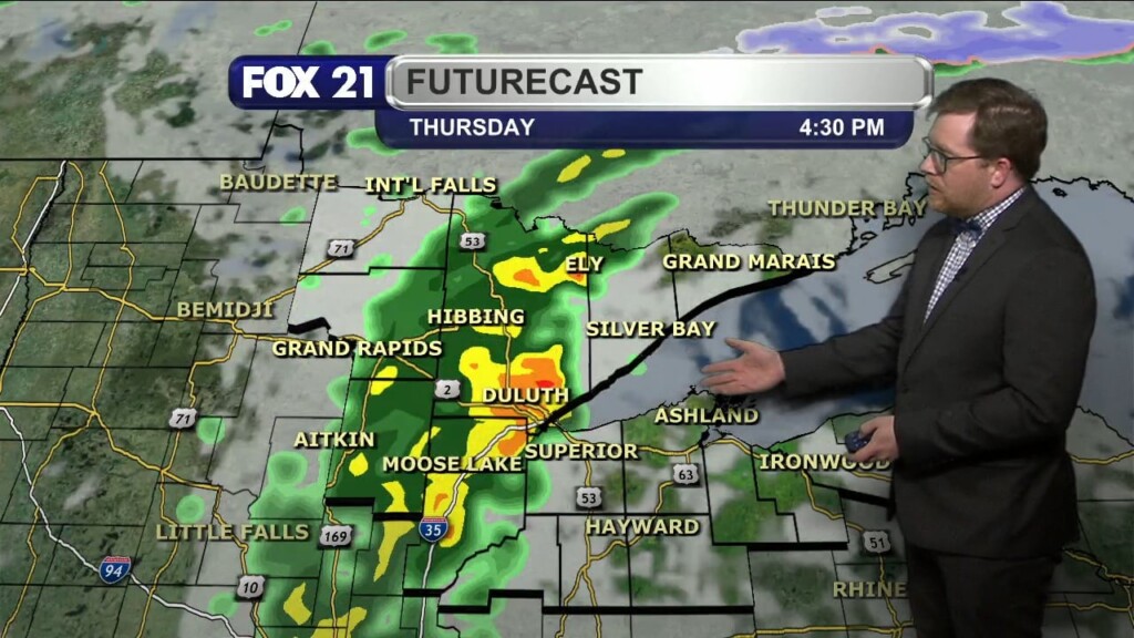 Wednesday Evening Northland Forecast