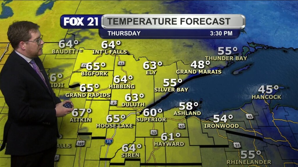 Wednesday Evening Northland Forecast