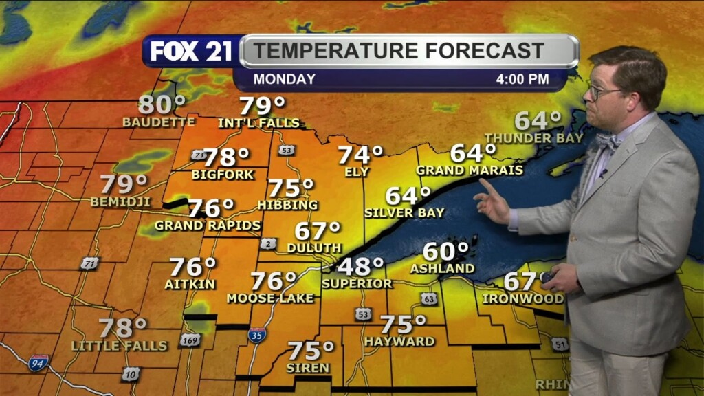 Sunday Evening Northland Forecast