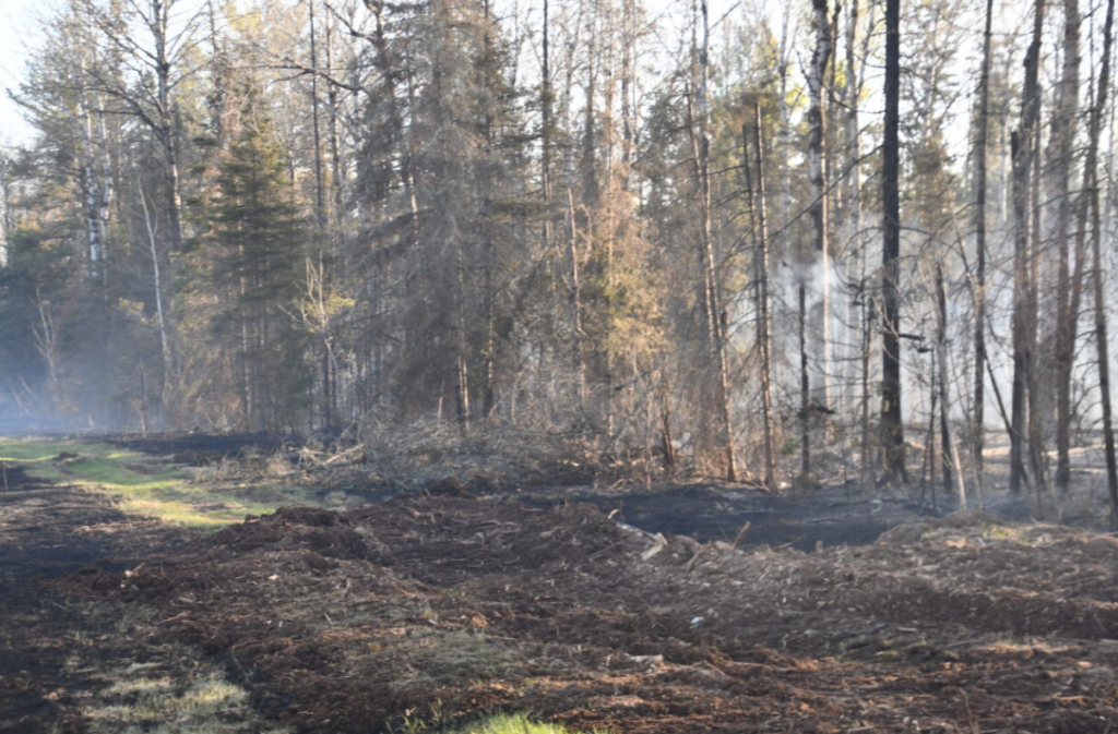 Camp House Fire Damage