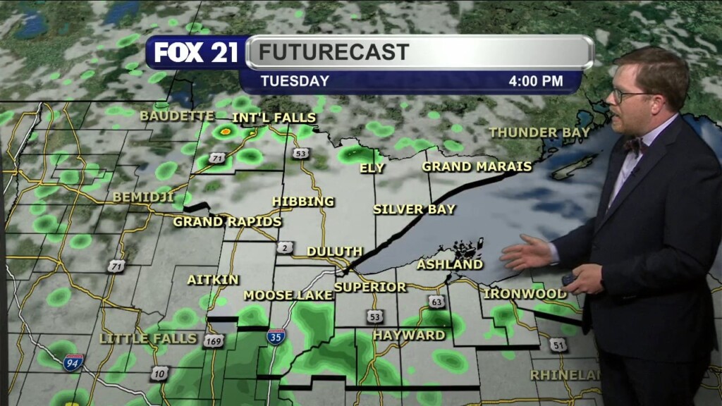 Monday Evening Northland Forecast